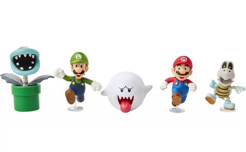 Pack 5 Figurines - Mario - Boo! 6cm